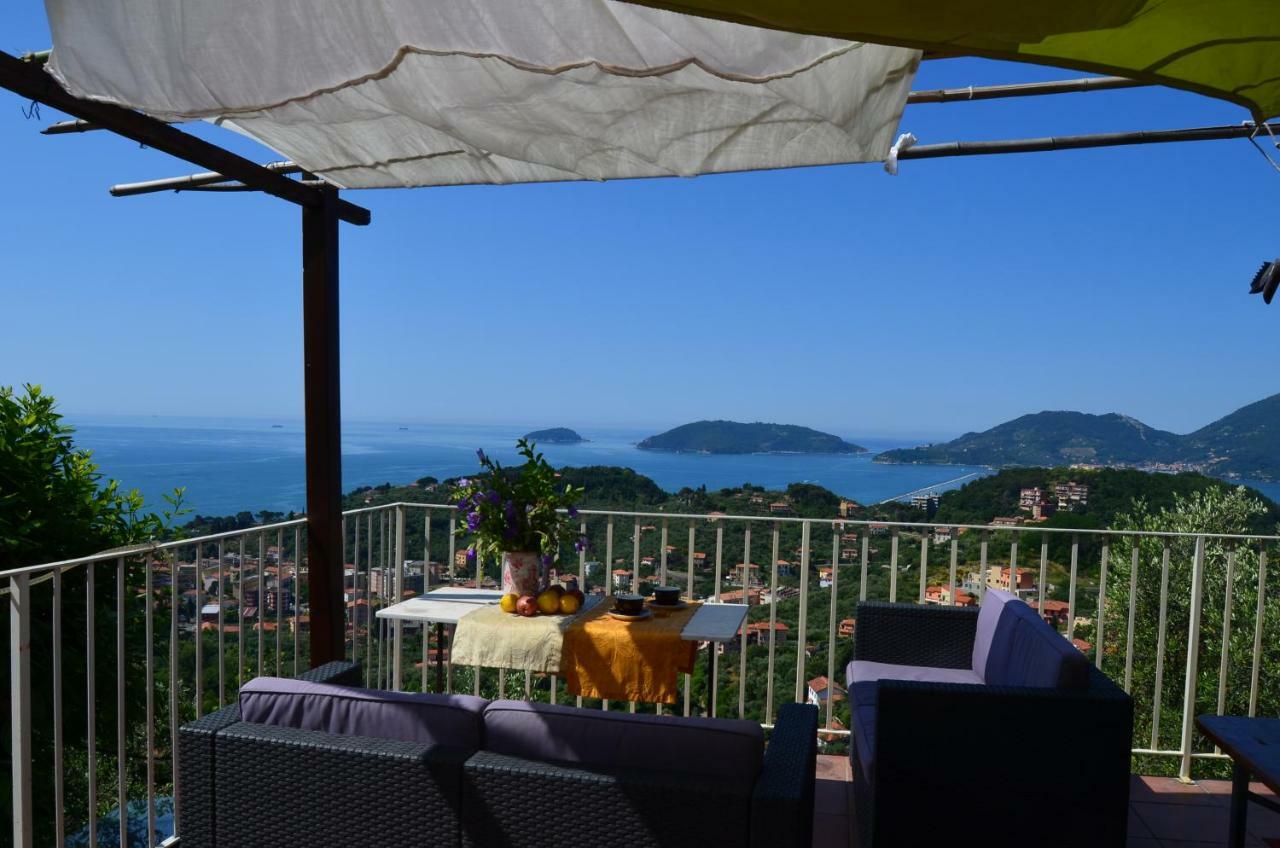 La Castellana Una Finestra Sul Mare- Air Conditioned Lerici Buitenkant foto