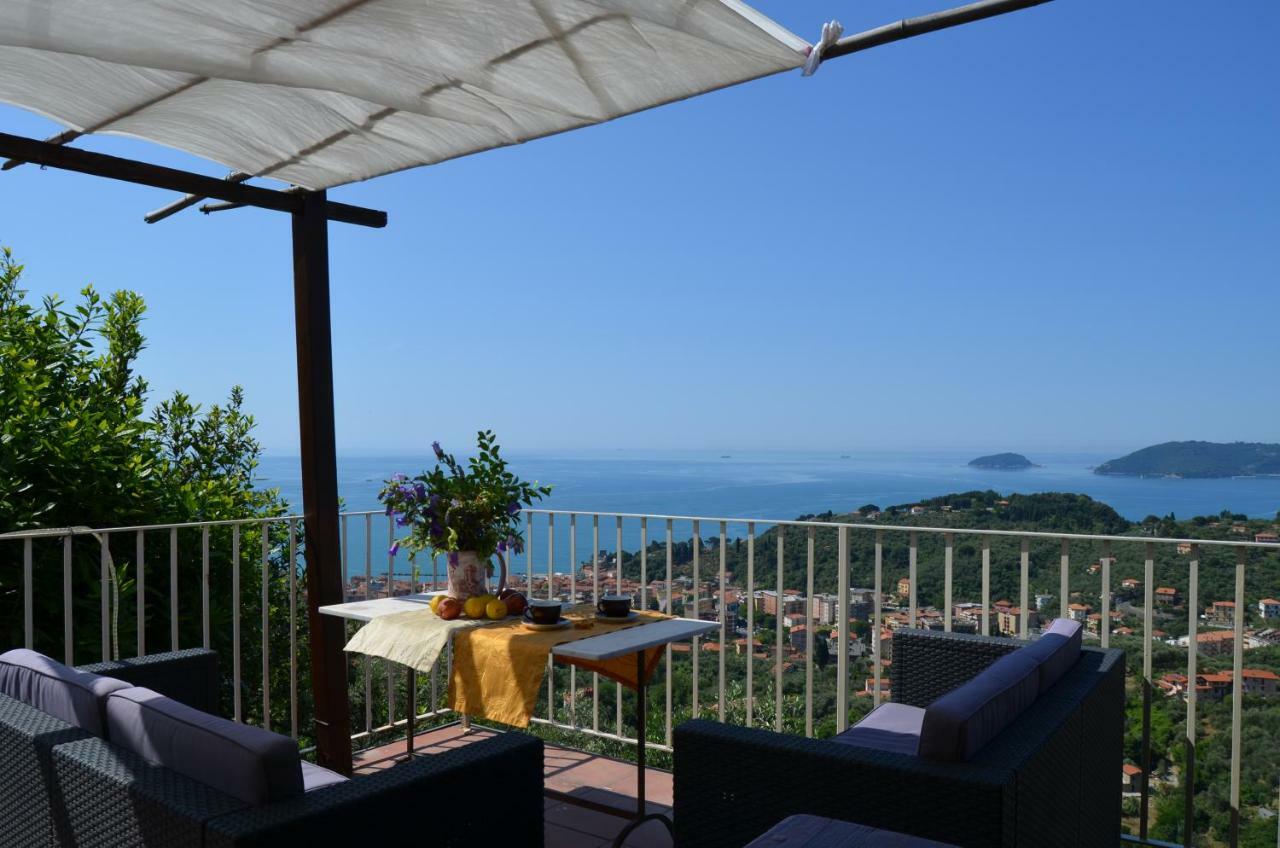 La Castellana Una Finestra Sul Mare- Air Conditioned Lerici Buitenkant foto